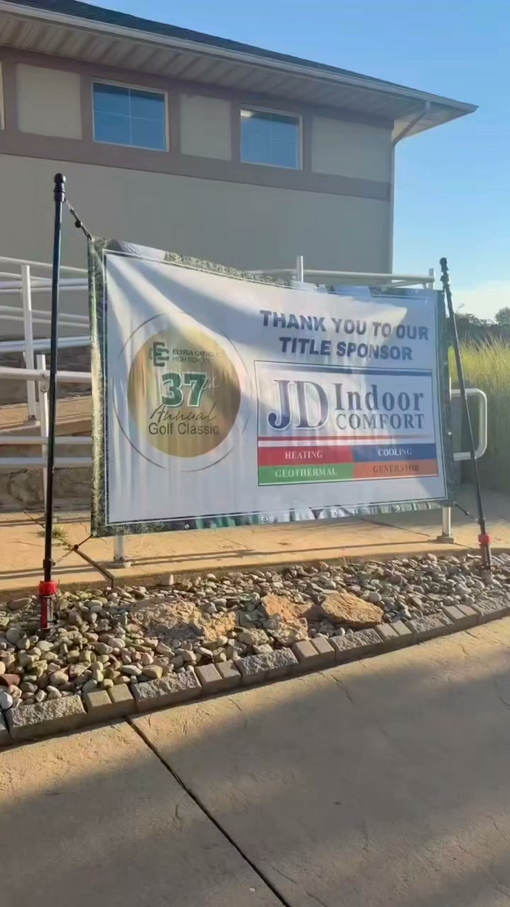 Elyria Catholic High School Golf Classic sponsorship shoutout