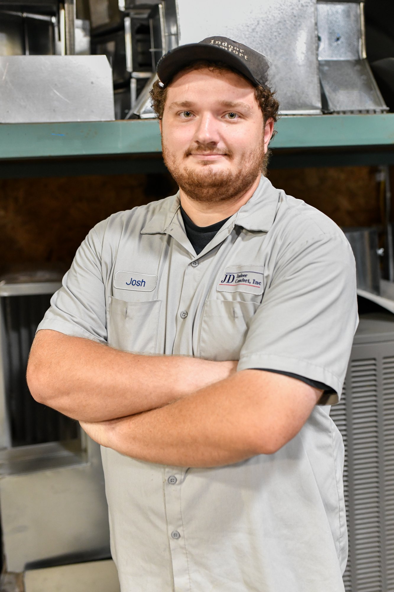 Josh Oeheme, JD Indoor Comfort HVAC technician