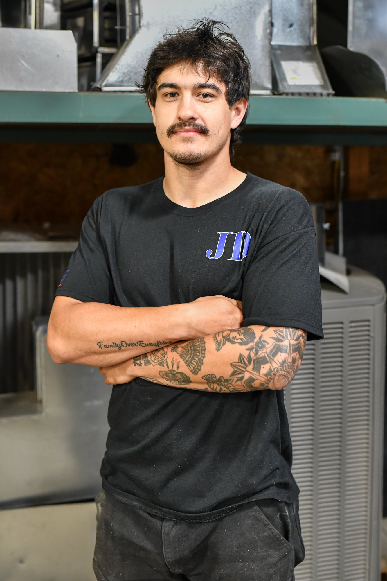 Brendan Holley, JD Indoor Comfort HVAC technician